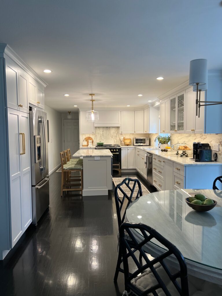 Interiors by Karyn Heard kitchen reno with lighting 1