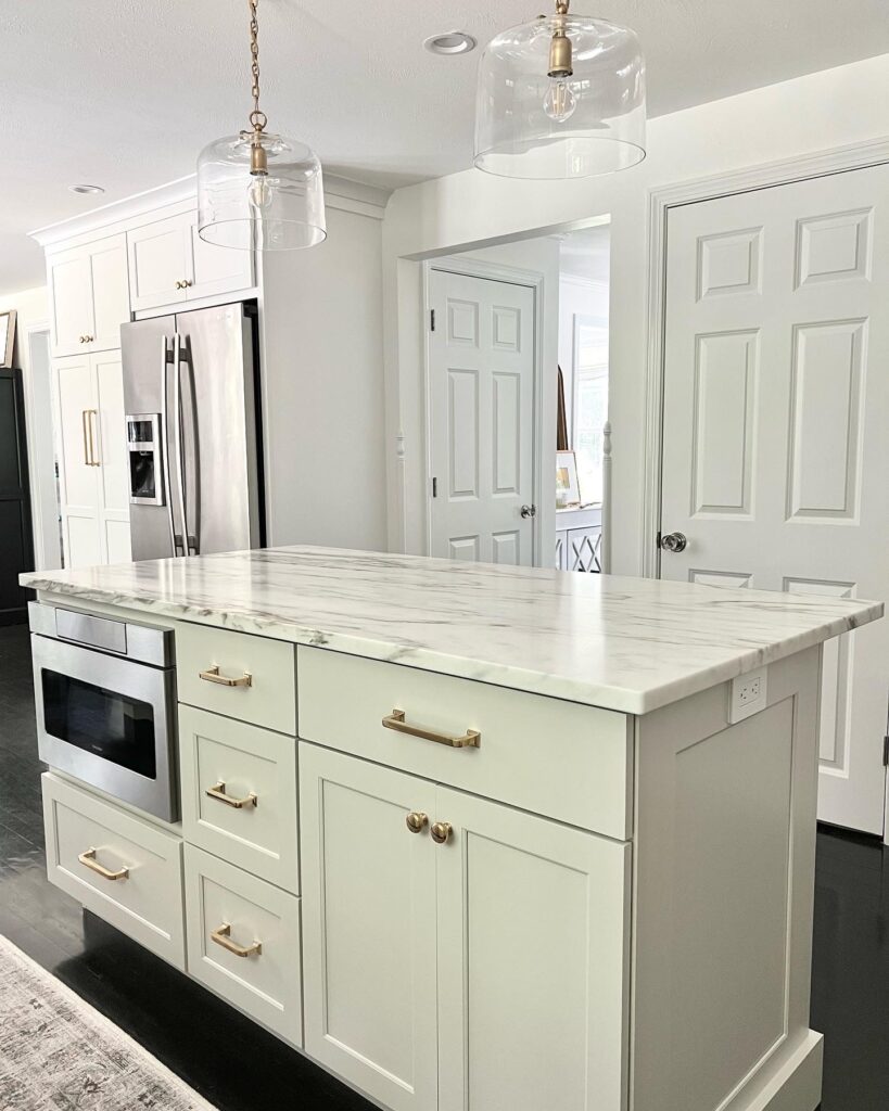 Interiors by Karyn Heard kitchen renovation island