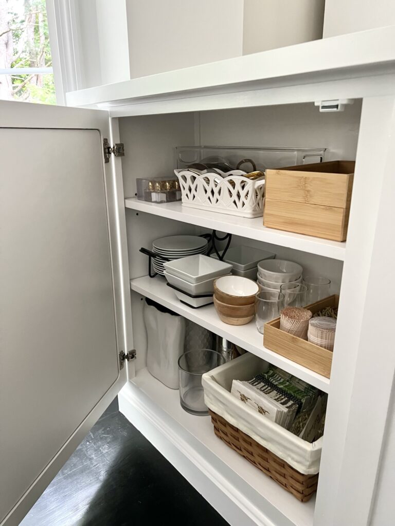 Interiors by Karyn breakfast nook cabinet 2