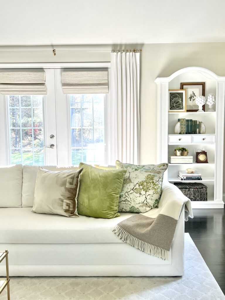Interiors by Karyn Heard white living room 2
