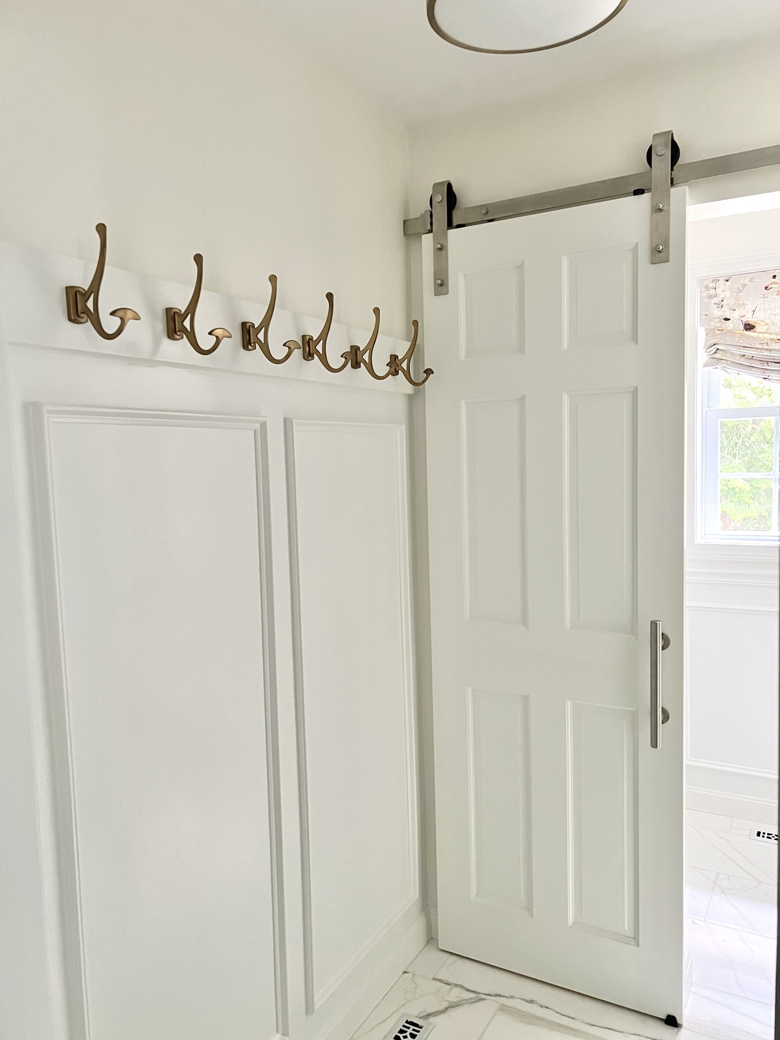 No More Laundry in the Powder Room - Interiors By Karyn