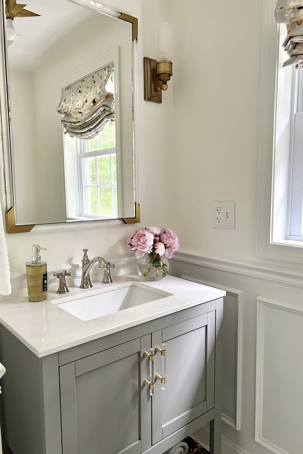 Interiors by Karyn Powder Room 1