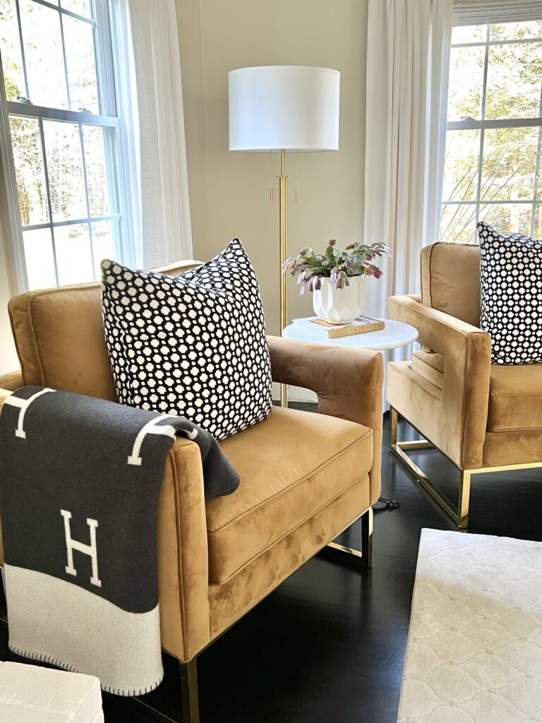 Interiors by Karyn chairs view 2