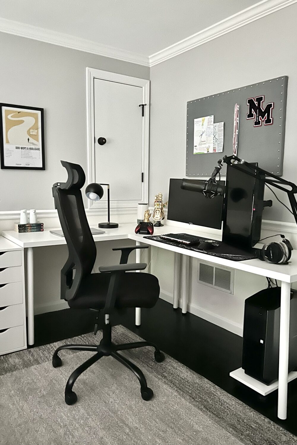 Interiors by Karyn teen workspace