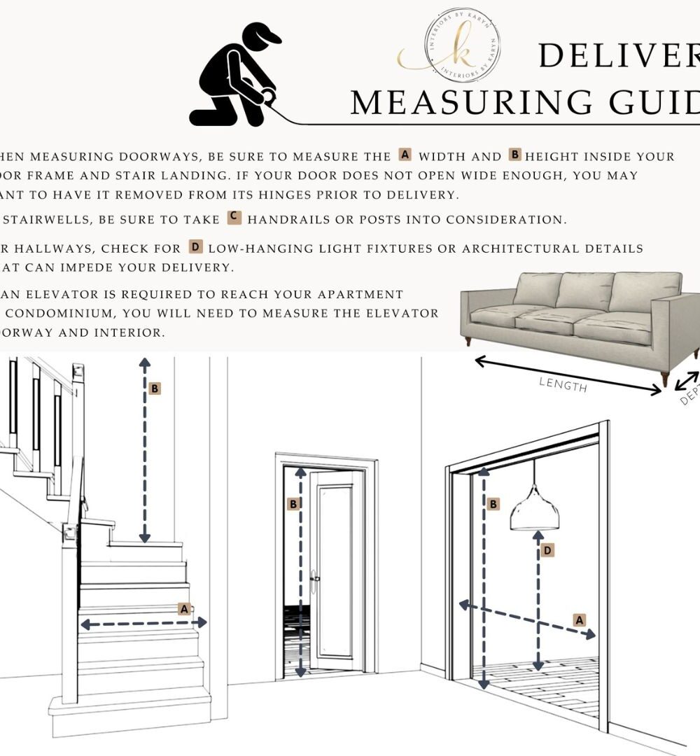 Interiors by Karyn Delivery Measurement Guide tiny
